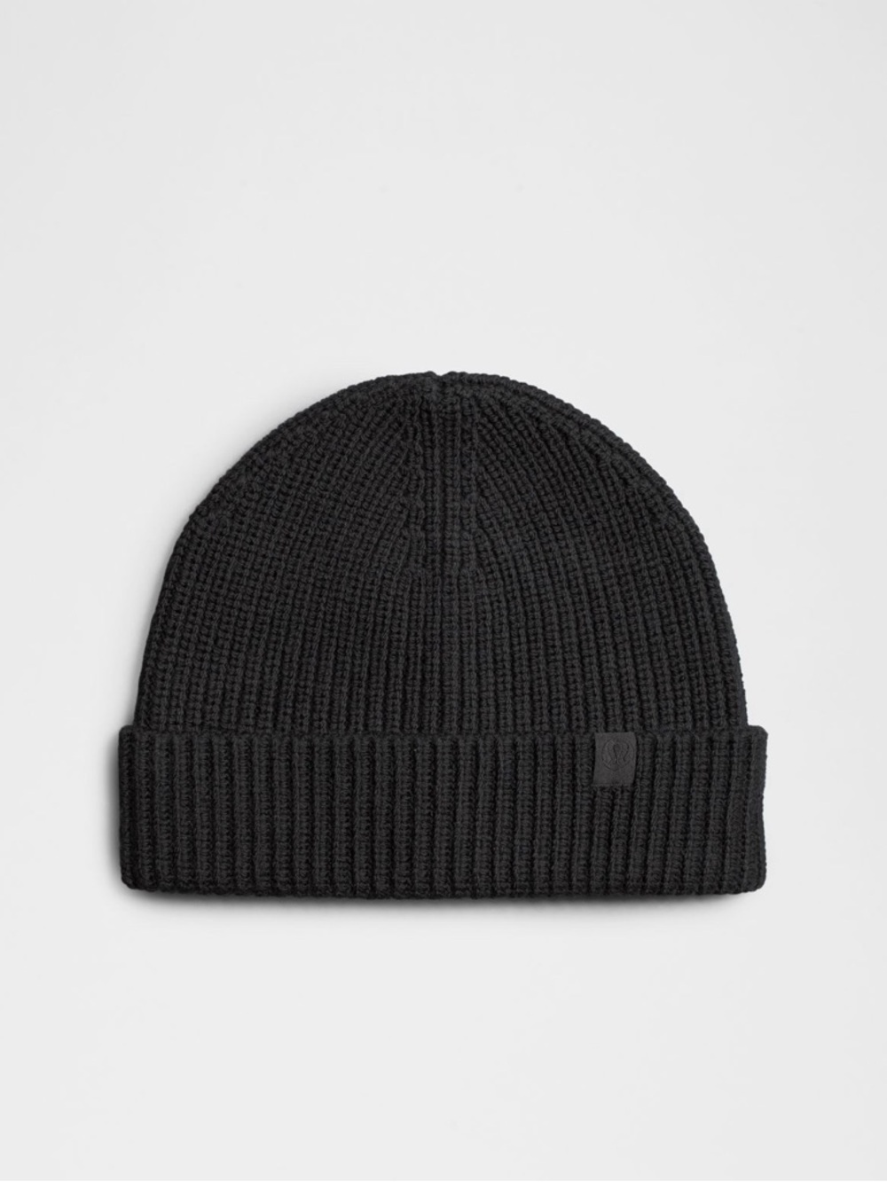 lululemon athletica Black Ribbed Cuffed Beanie